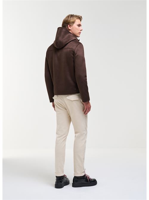 hooded jkt in soft synthetic sheepskin COLMAR ORIGINAL | 11000008 1JU790